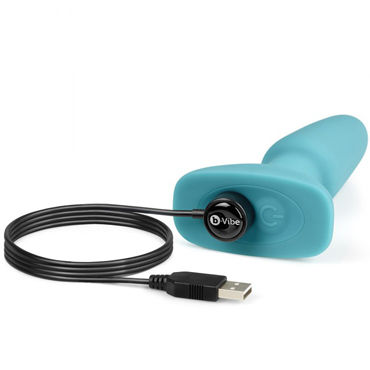 B-VIBE RIMMING PLUG 2 голубой